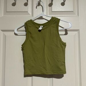 Green XS Paragon Columbia Crop Tank Top